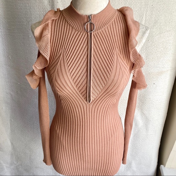 Self-Portrait Dresses & Skirts - Self-Portrait Sexy Bodycon Party Dress Long Sleeve